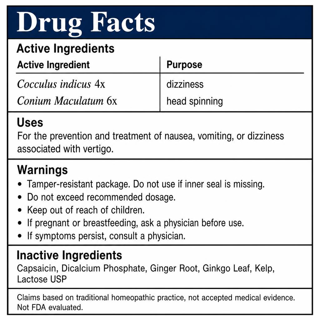 Drug Facts label